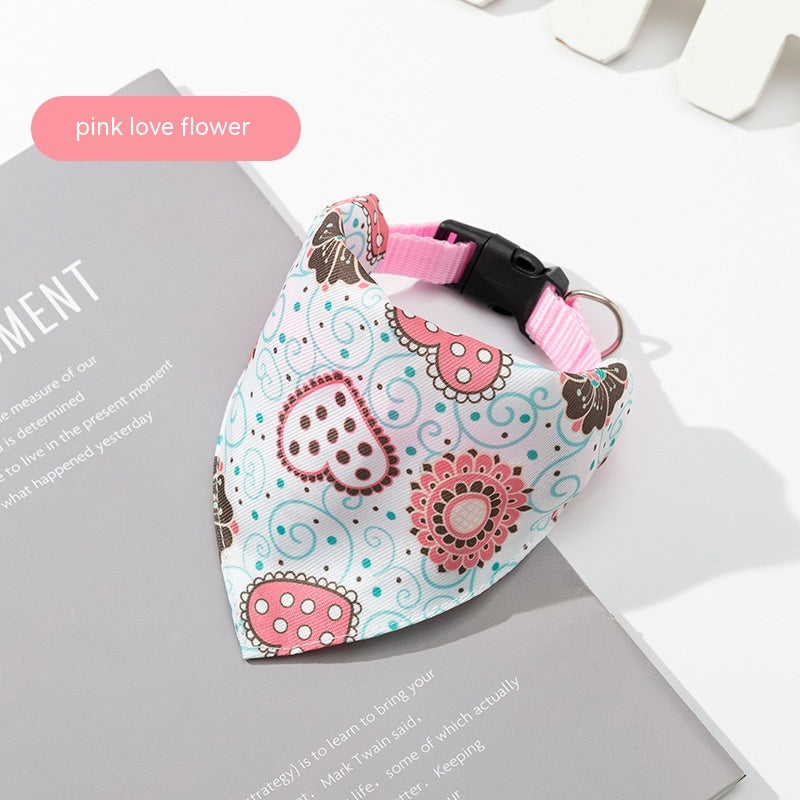 Dog Saliva Bandana Scarf/ Towel with clip & buckle