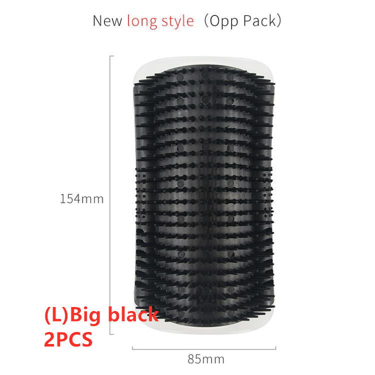 Large Cat Self Scratch Grooming Brush- Wall Rubbing Device