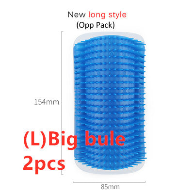 Large Cat Self Scratch Grooming Brush- Wall Rubbing Device