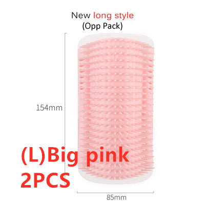 Large Cat Self Scratch Grooming Brush- Wall Rubbing Device