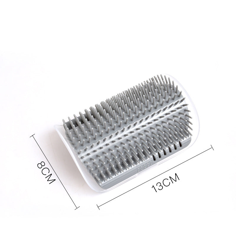 Large Cat Self Scratch Grooming Brush- Wall Rubbing Device