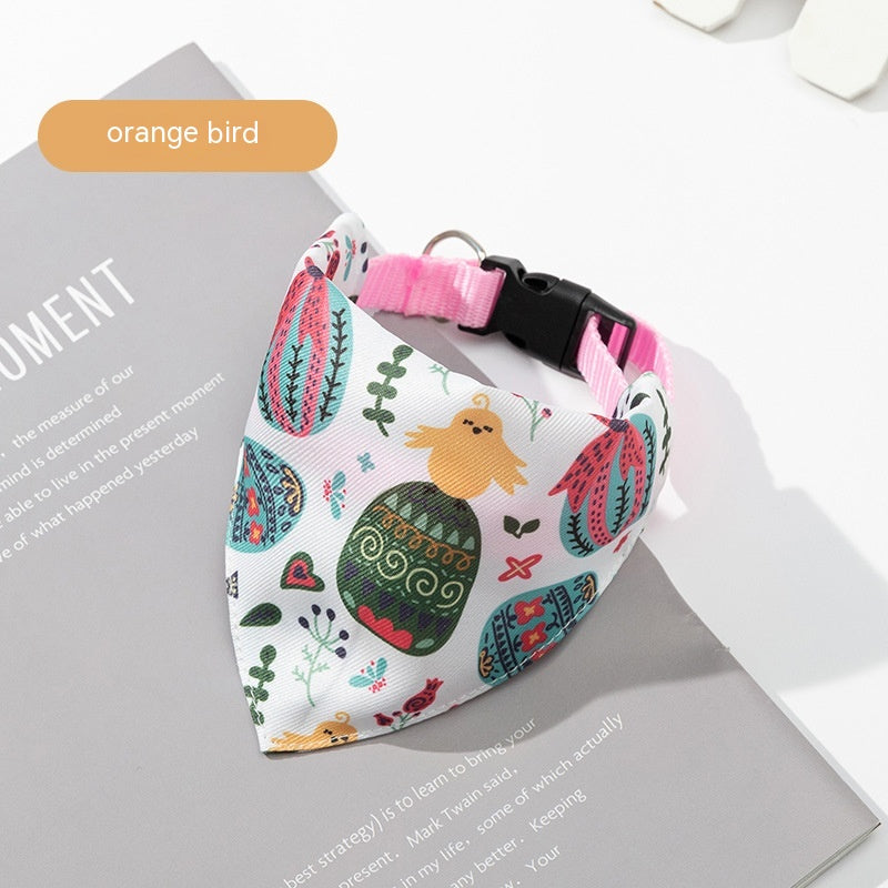 Dog Saliva Bandana Scarf/ Towel with clip & buckle