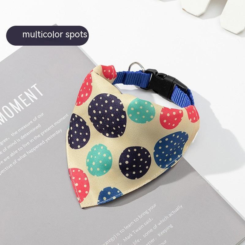 Dog Saliva Bandana Scarf/ Towel with clip & buckle